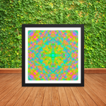 ABSTRACT FRAMED PRINT