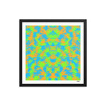 ABSTRACT FRAMED PRINT