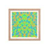 ABSTRACT FRAMED PRINT