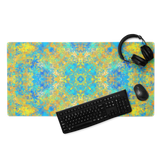 ABSTRACT GAMING MOUSE PAD