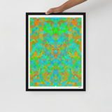 ABSTRACT FRAMED PRINT
