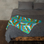 ABSTRACT THROW BLANKET