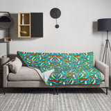 ABSTRACT THROW BLANKET